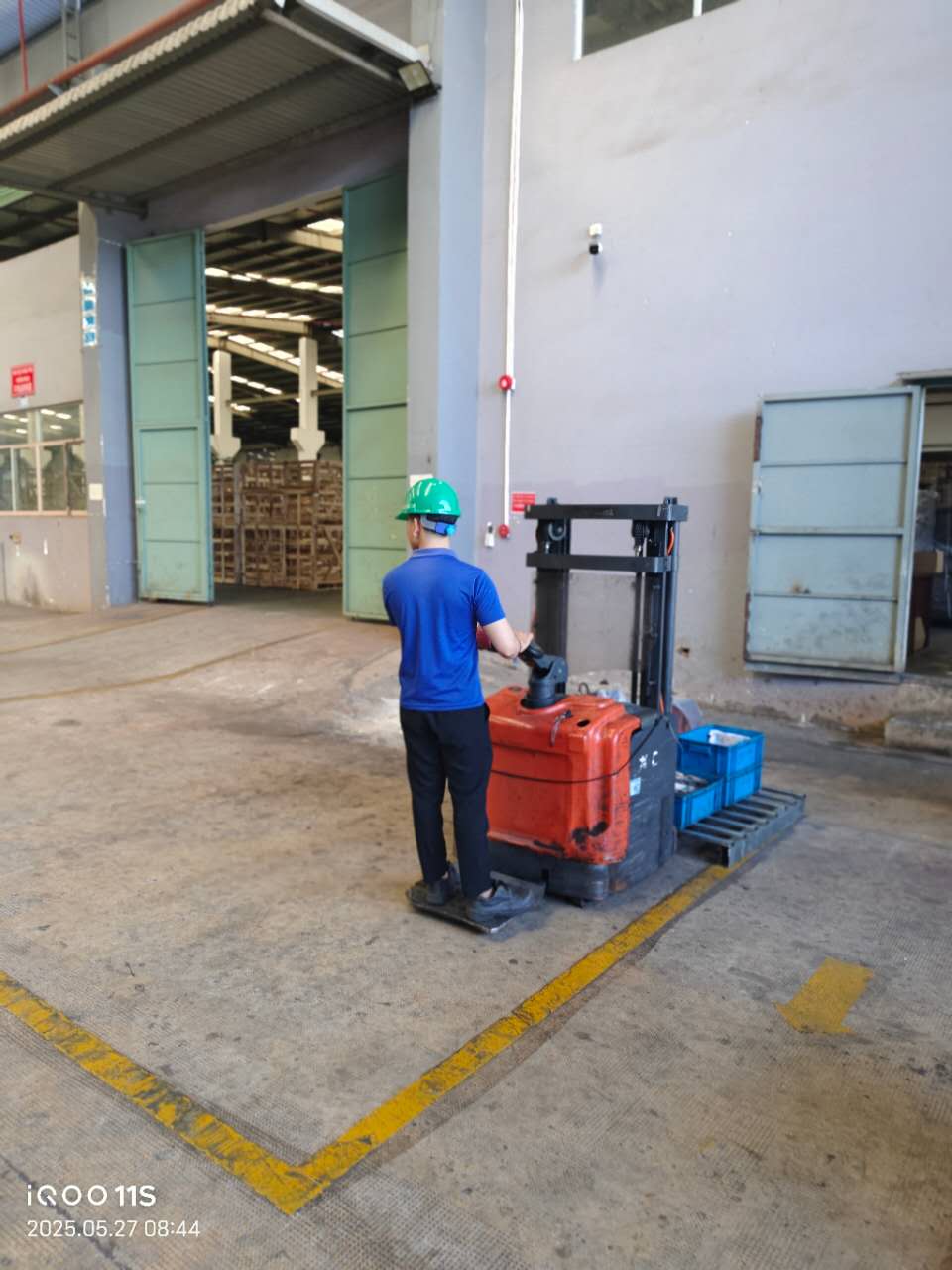 核对后转移到外发备料区